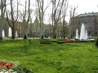 Zrinjevac, park fontane blizanci